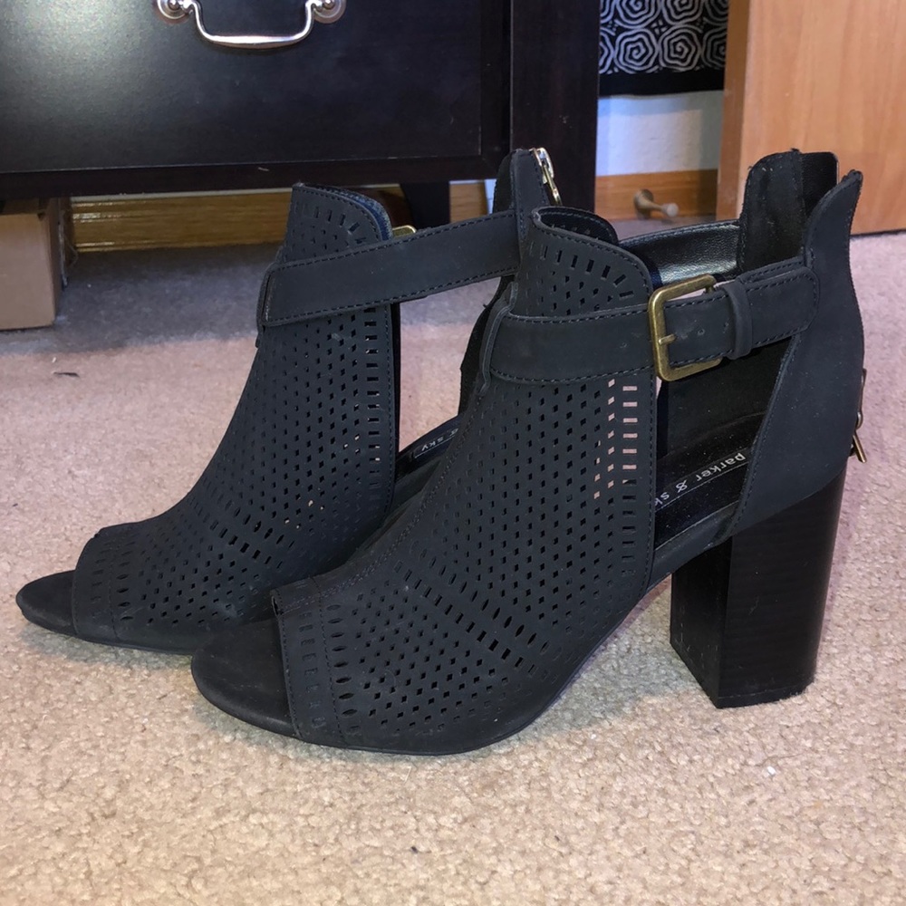 Bootie hells // WORN ONCE
